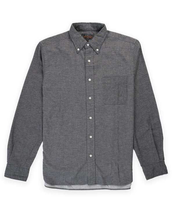 Beams B.D. Flannel Shirt - Grey