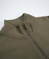 Belstaff  Quarter Zip Sweatshirt - True Olive