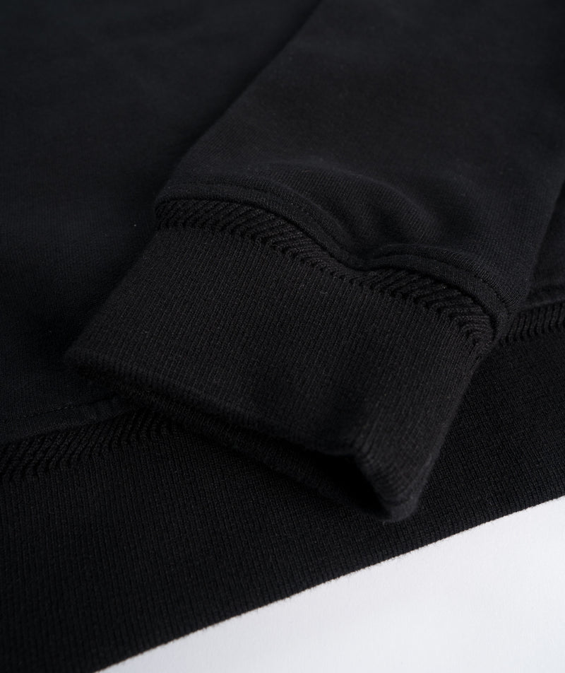 Belstaff  Quarter Zip Sweatshirt - Black