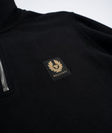 Belstaff  Quarter Zip Sweatshirt - Black