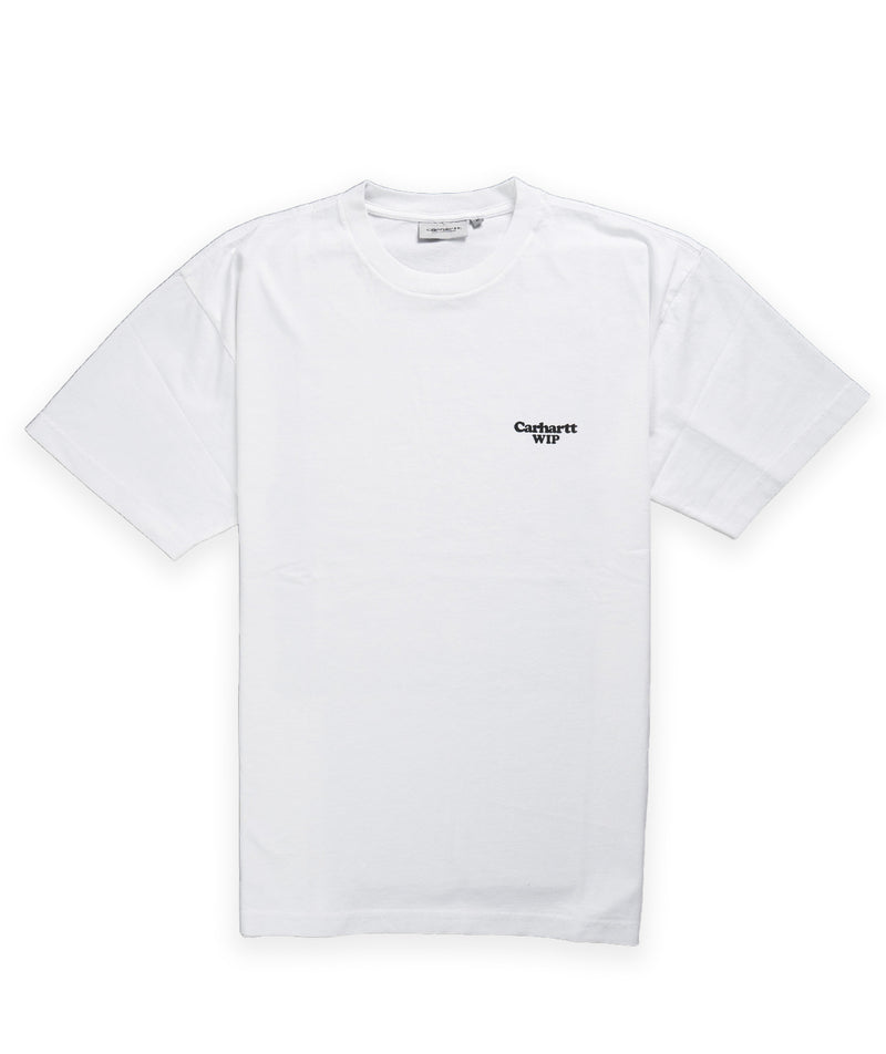 Carhartt WIP S/S Paisley T-Shirt - White/Black