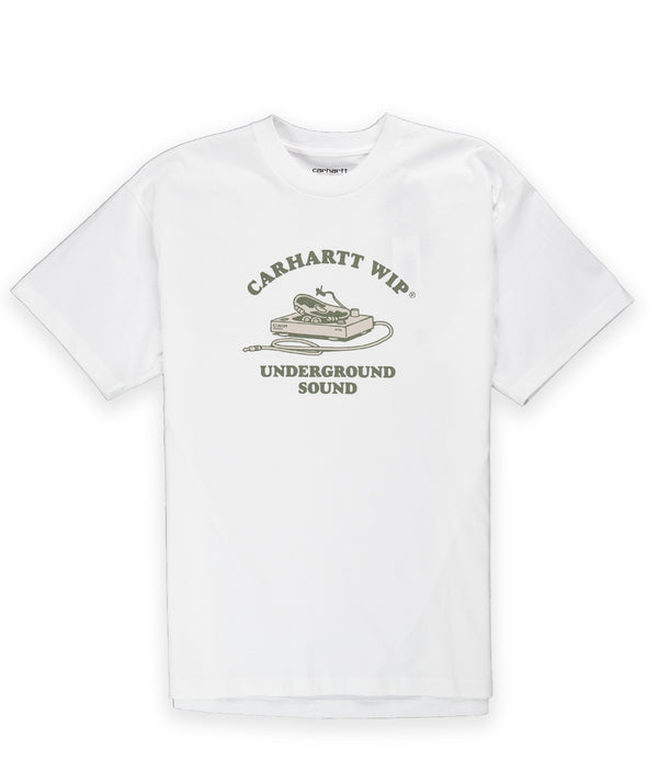 Carhartt WIP S/S Underground Sound T-Shirt - White