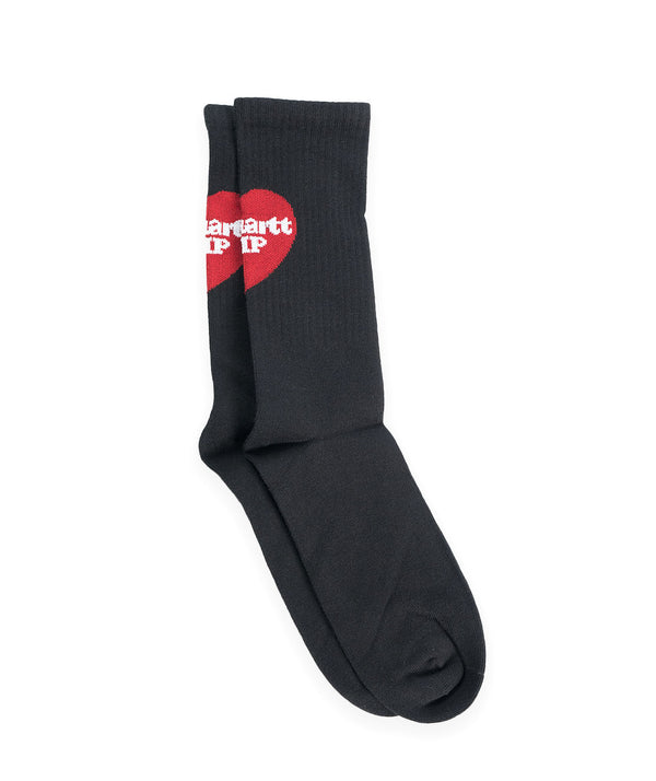 Carhartt WIP Heart Socks - Black