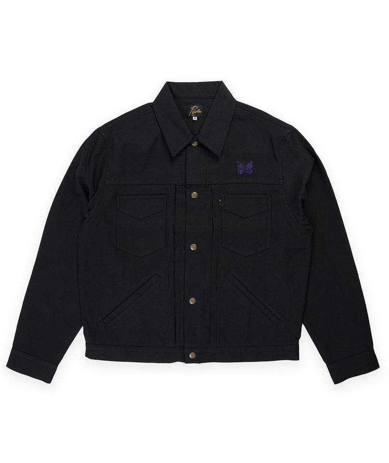 Needles - Penny jean jacket poly twill - Black