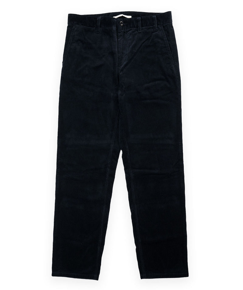 Norse Projects Aros Regular Wide Wale Corduroy Chino - Dark Navy