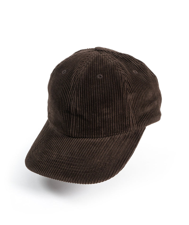 Norse Projects Wide Wale Corduroy Sports Cap - Espresso