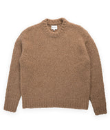 Norse Projects Rasmus Relaxed Flame Alpaca Sweater - Camel