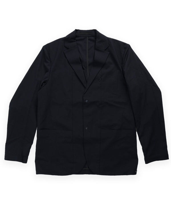 Norse Projects Emil Cordura Tech Wool Blazer - Dark Navy