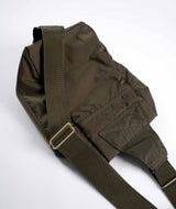 Porter Yoshida Force Sling Shoulder Bag - Olive Drab