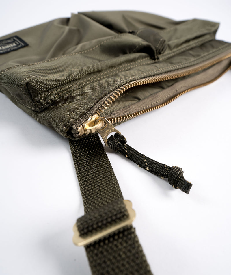 Porter Yoshida Force Shoulder Bag - Olive Drab