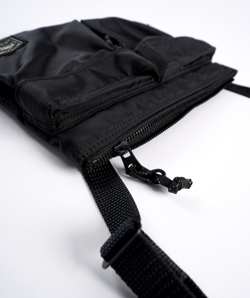 Porter Yoshida Force Shoulder Bag - Black