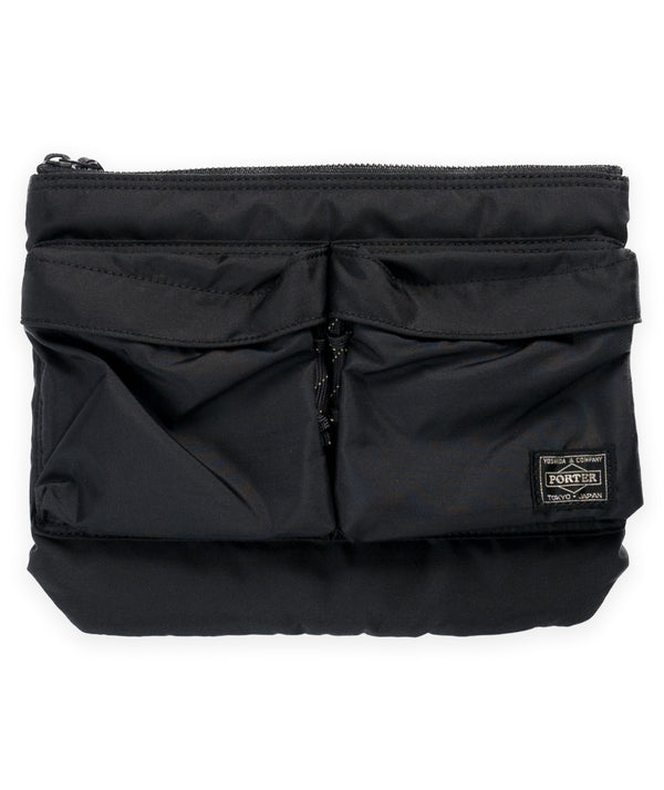 Porter Yoshida Force Shoulder Bag - Black