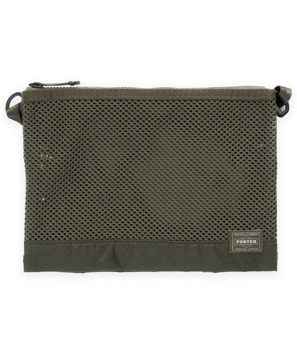 Porter Yoshida Screen Sacoche - Khaki