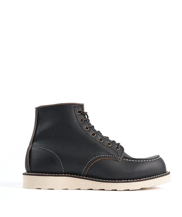 Red Wing 6 Inch Classic Moc Toe - Black