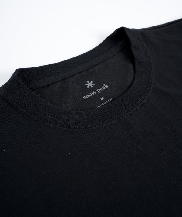 Snow Peak SP Logo T-Shirt - Black