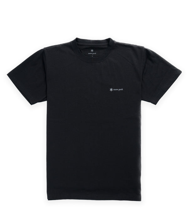Snow Peak SP Logo T-Shirt - Black
