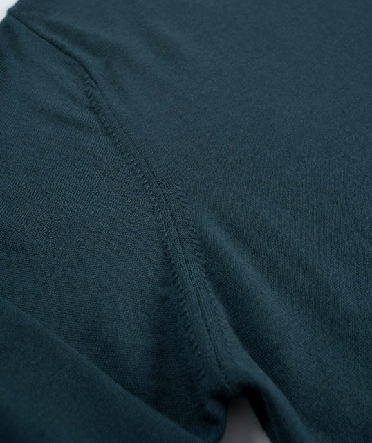 Sunspel Merino Crew Neck Jumper - Navy