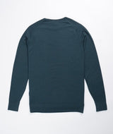 Sunspel Merino Crew Neck Jumper - Navy