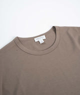 Sunspel Short Sleeve Crew Neck T-Shirt - Cedar