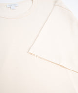 Sunspel Short Sleeve Crew Neck T-Shirt - Undyed