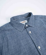 YMC Curtis Shirt - Light Indigo