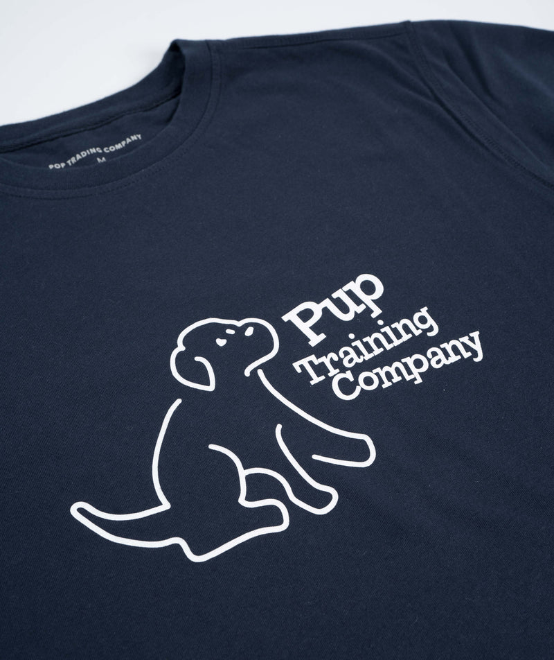 POP Trading Company Pup Training T-Shirt - Navy