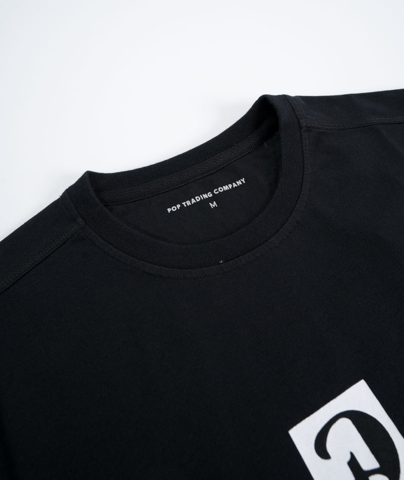 POP Trading Company Godtown T-Shirt - Black