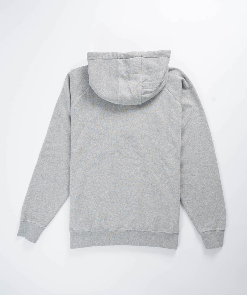 POP Trading Company Arch Hooded Sweat - Light Grey Heather