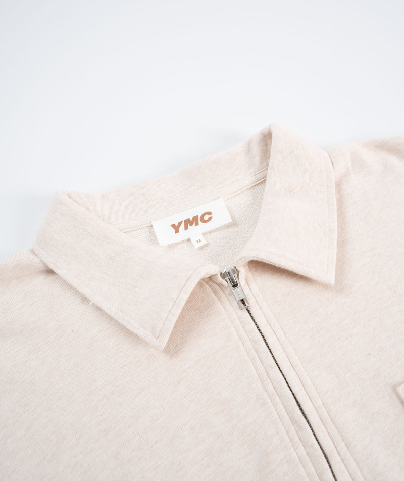 YMC Sugden Sweatshirt - Ecru Marl