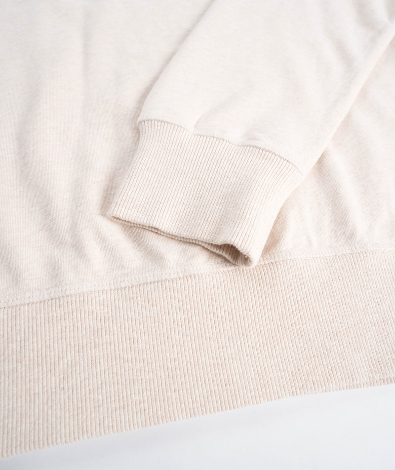YMC Sugden Sweatshirt - Ecru Marl