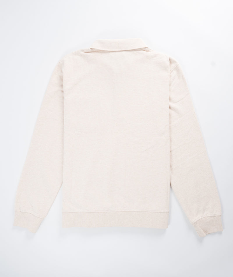 YMC Sugden Sweatshirt - Ecru Marl