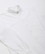 Norse Projects- Algot Oxford Monogram Shirt - White