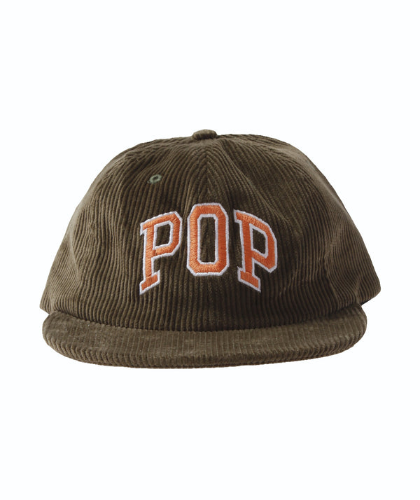 POP - Arch Six Panel Hat - Olivine Mini Cord