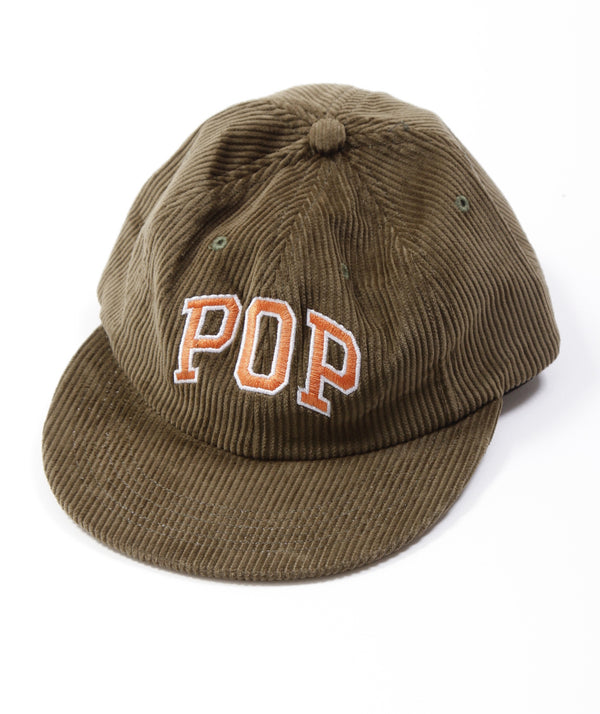 POP - Arch Six Panel Hat - Olivine Mini Cord