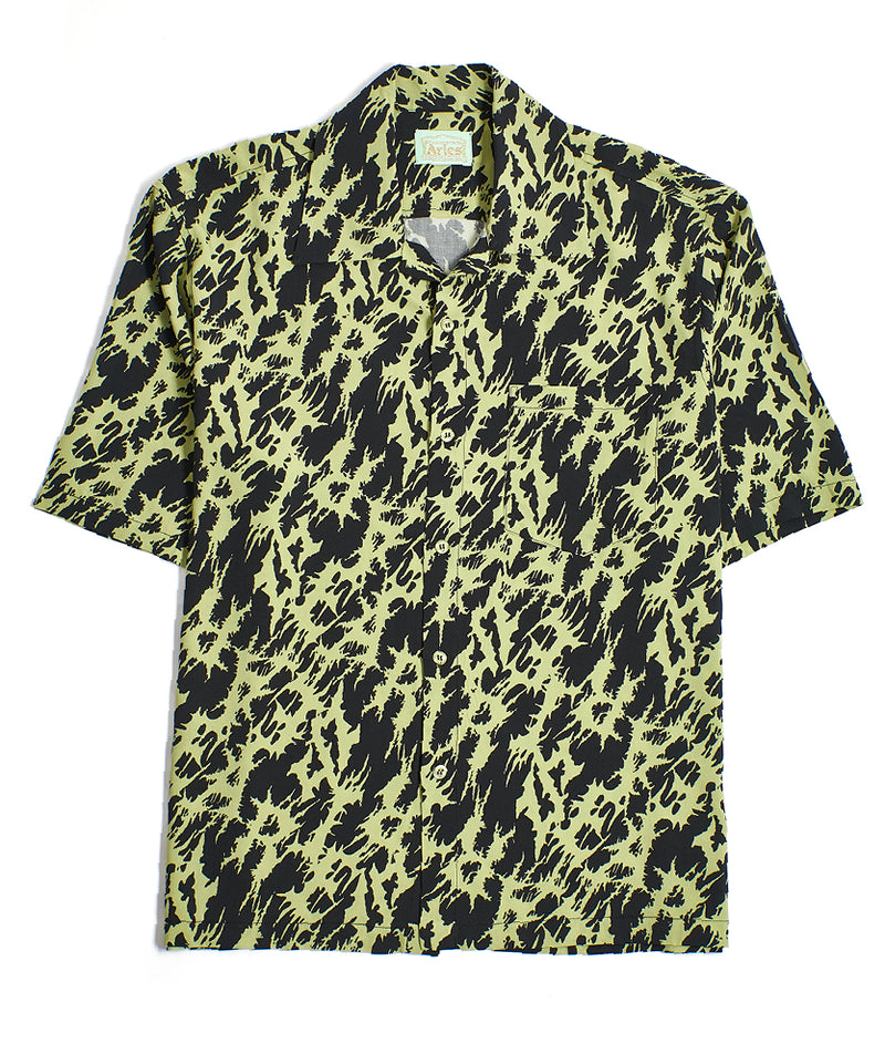 Aries: Metal Hawaiian Shirt "Yellow"