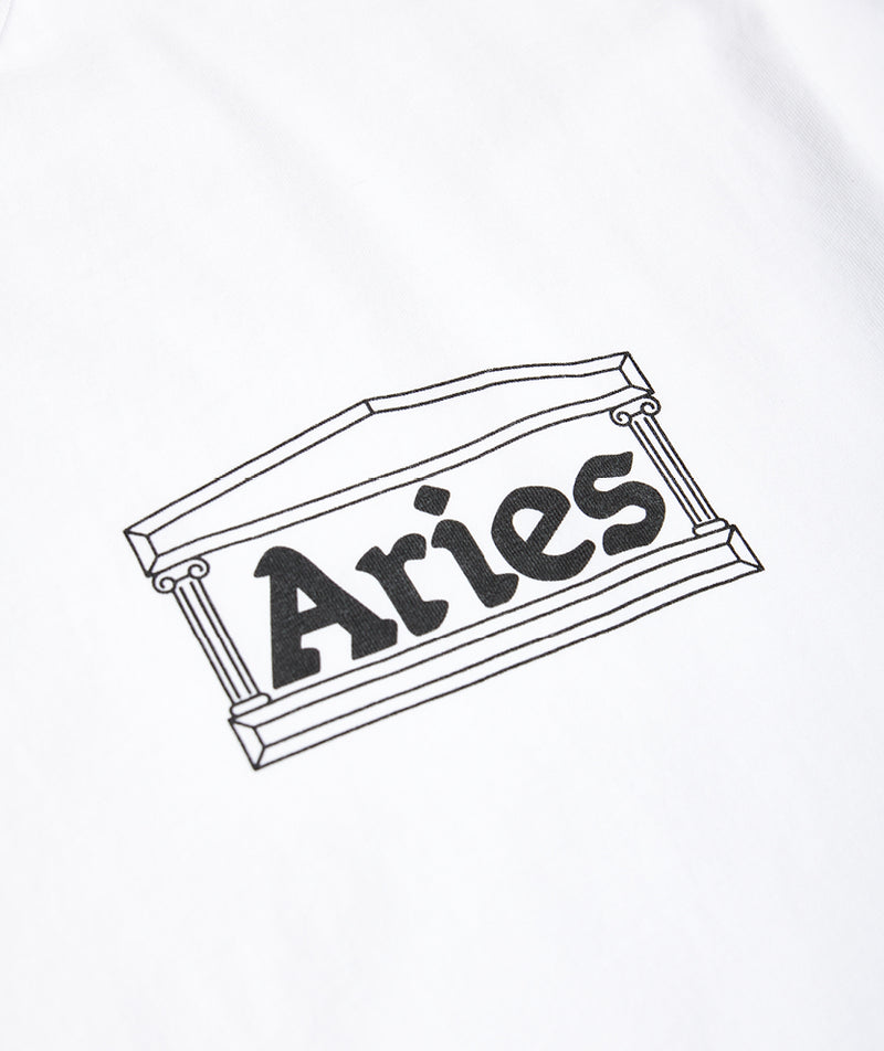 Aries Temple SS Tee - White