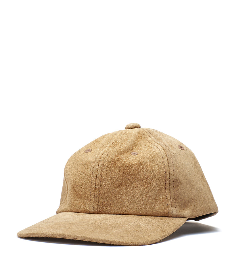 Beams Plus 6Panel Water Repellent Suede - Camel