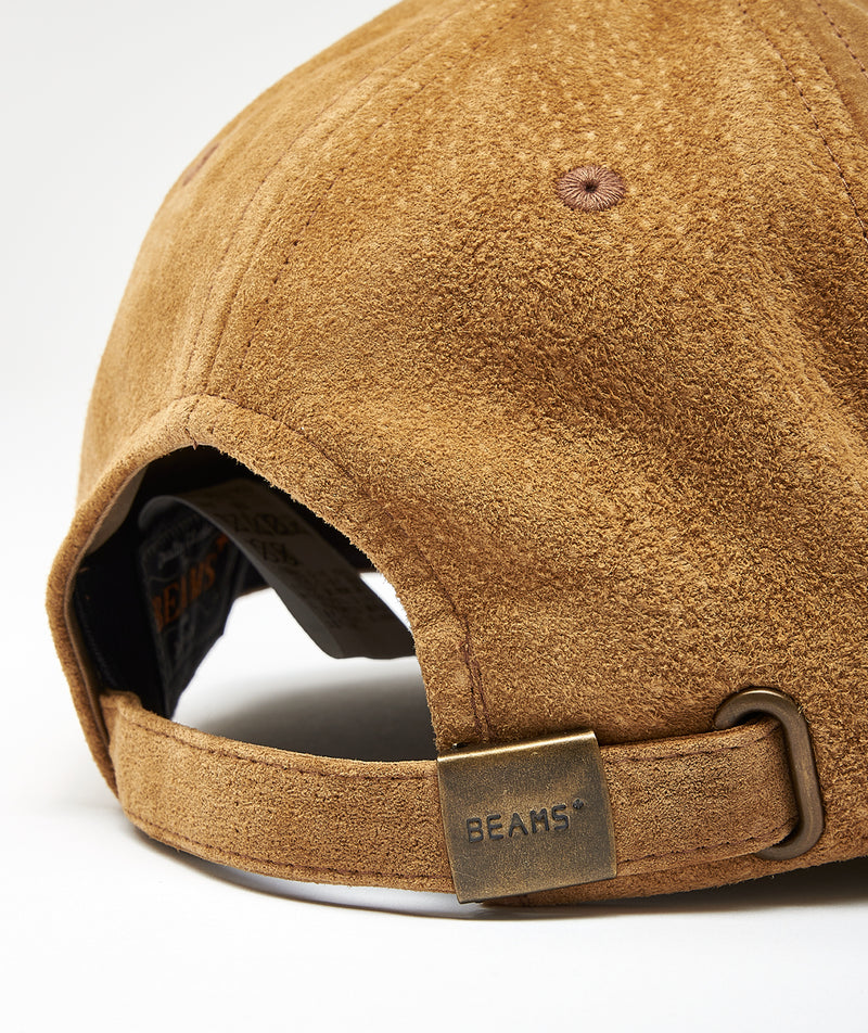 Beams Plus 6Panel Water Repellent Suede - Camel