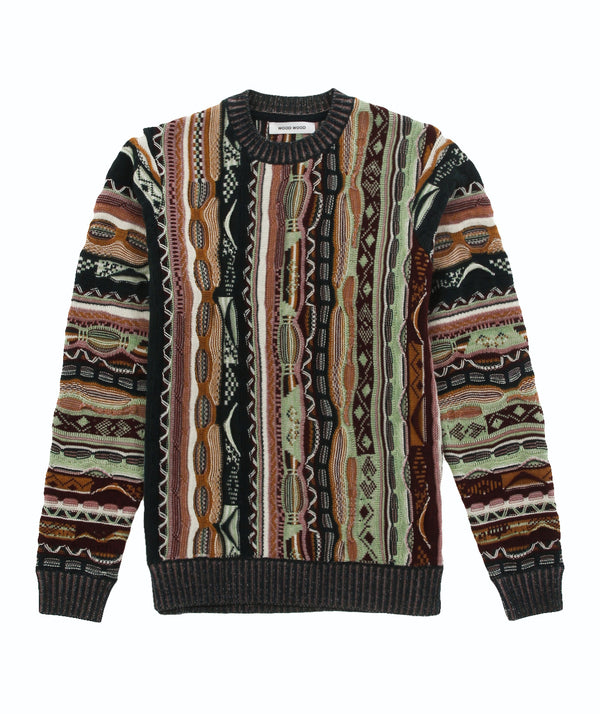 Wood Wood - Beckett Coogi Knit - Multicolour