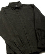 Sunspel - Button Down Shirt - Dark Moss Melange