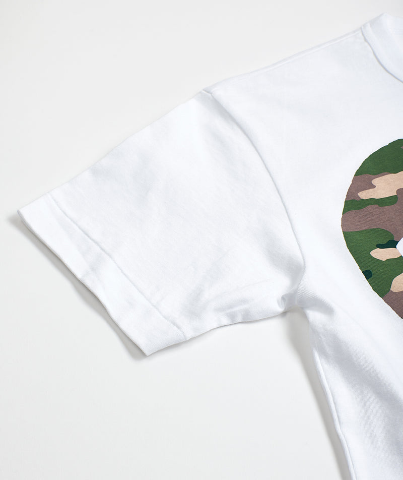 CDG Play: Camo chest heart "White"