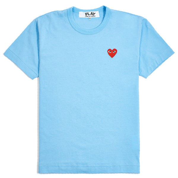Cdg blue shirt sale