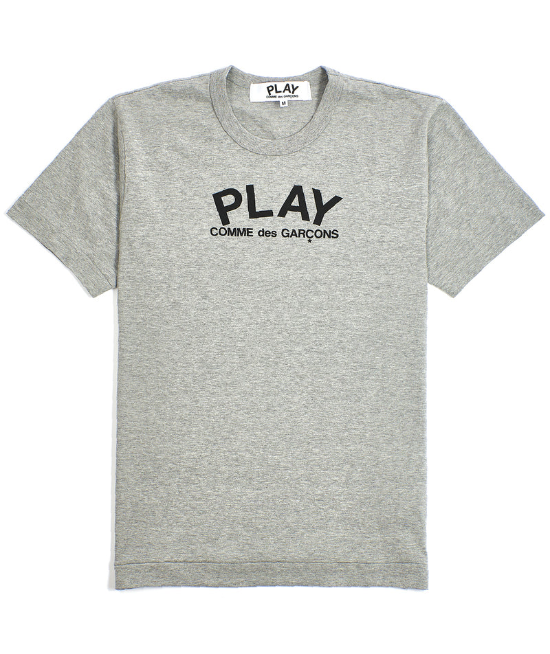 CDG Play: Play logo T-Shirt "Grey"