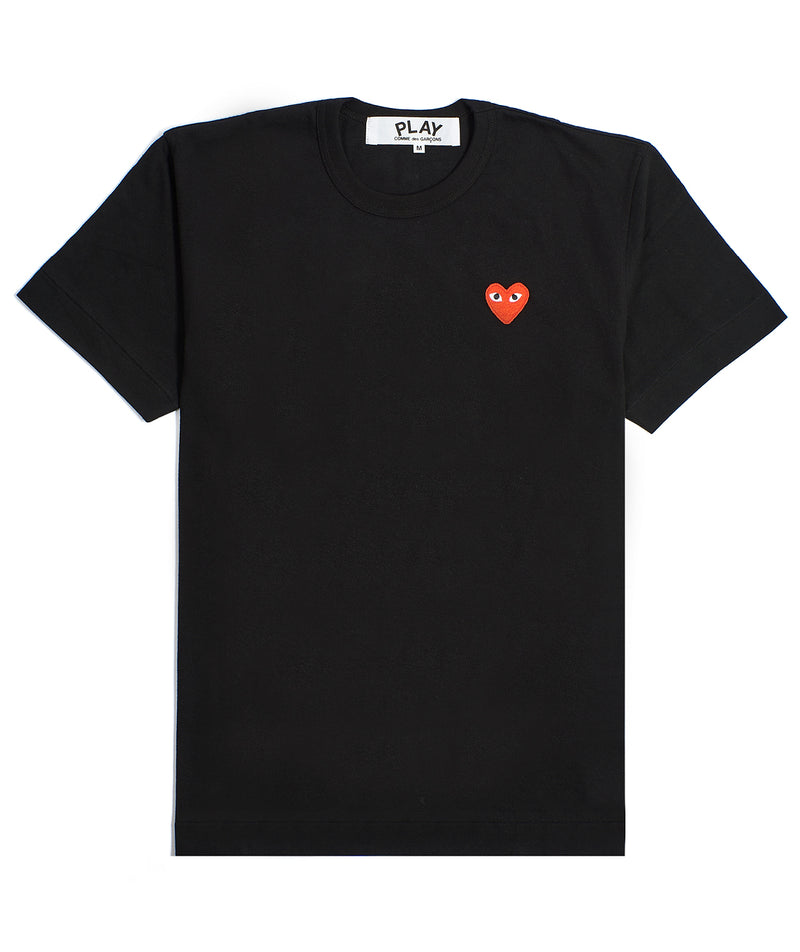 CDG: Short sleeve T-Shirt "BLACK"