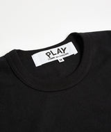 CDG: Short sleeve T-Shirt "BLACK"