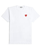 CDG Play: Short sleeve T-Shirt "White"
