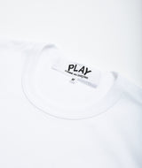 CDG Play: Short sleeve T-Shirt "White"