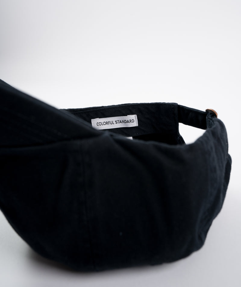 Colorful Standard Organic Cotton Cap - Deep Black