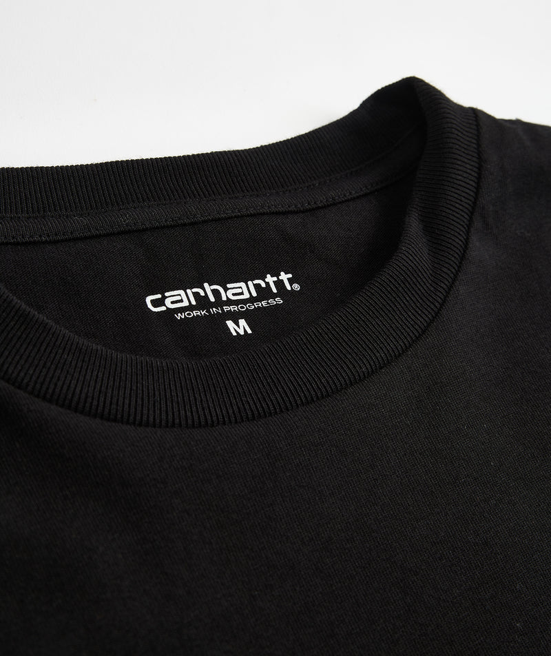 Carhartt: L/S Chase T-Shirt "Black/Gold"