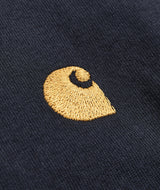 Carhartt: L/S Chase T-Shirt "Dark Navy/Gold"